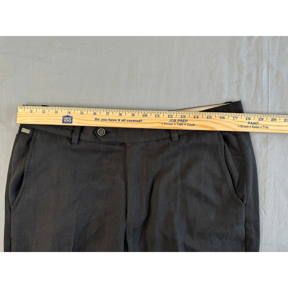Tommy Bahama 90%Silk Blend Pants 34x34 Mens Dress Gray Summer‎ Beach Vacation - Picture 6 of 12